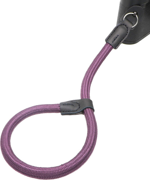 HITHUT Adjustable Rope Camera Wrist Strap Hand Strap for SLR DSLR Digital Mirrorless Cameras Purple