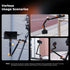 K&F CONCEPT 22" Magic Arm Clamp Kit, Overhead Desk Camera Mount, Long Articulating Friction Boom Arm for Phone, Action