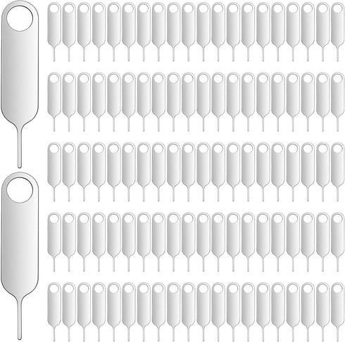 Heclia Hecila 100PCS SIM Card Removal Tool Set Universal Sim Card Tray Removal