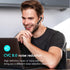Bluetooth Single Wireless Headset, V5.3 Handsfree Earpiece with Microphone, USB-C Charge, Waterproof Earphones for
