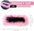 lekiliky 5.71" 11.6" Dash Mat for Car, Anti Slip Pink Feather Dash Mat, x Colorfast Non-Shedding Anti-Slip Pad, Car
