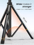YUMAZLA 86'' Phone Tripod & Selfie Stick, Tripod for iPhone with Detachable Remote, Portable Phone Tripod Stand