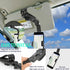 1080° Multifunctional Sun Visor Car Phone Holder, Universal 360 Rotating Clip for All Mobile Phones