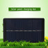 Solar AA AAA Battery Charger, 1W 4V Portable Solar Battery Charger for AA and AAA Batteries, Black
