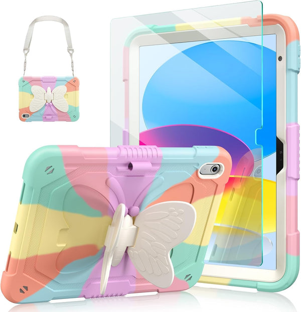Ambison Case for iPad (A16) 11th/10th Generation (2025/2022) 11''/10.9'' for Kids Girls with