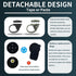 Waterproof Bluetooth Media Button Remote, Wireless Music Controller for Car, Bike, Motorcycle, Green