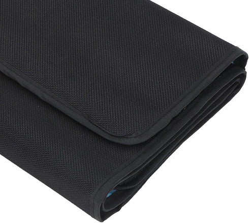 VBESTLIFE Camera Lens Filter Bag, Foldable Nylon Material with 10 Pockets for 37-82mm Circular Filters