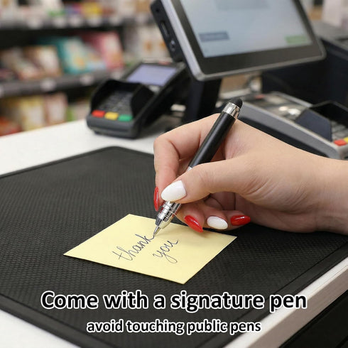 QFGasre 3 Pcs Mini Stylus Pen with Keyring Loop, Portable Capacitive Stylus Touchscreen Devices Universal Keychain Pens