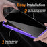 3 Pack 16 3 Pack 9H Wiaocit Tempered Glass Privacy Screen Protector for iPhone Pro with Camera Lens Protector