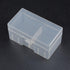 uxcell Hard Plastic Large Battery Storage Box - Organizer for 12 x 9V Batteries, Protective Container