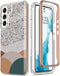Esdot Protective Phone Case for Samsung Galaxy S22 Plus, 21ft Drop Test, Fashionable Designs for Women, 6.6" Abstract