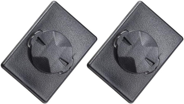 Universal Phone Adhesive Adapter, Compatible with Garmin Edge Bicycle Mount (Black-2pcs)