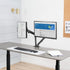 VIVO MOUNT-UVM02 Universal VESA Mount Adapter for Tablets, 2-in-1 Laptops, 15.6 inch Monitors, Max VESA 100x100, Black