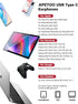 USB C Headphones for iPhone 15 Pro Max, Samsung S21, S22, S23, S24 Ultra, HiFi Stereo in-Ear Type C Earphones