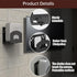 Adjustable Wall Mount Holder for Small Devices - Cable Box, DVD Players, Modems, Streaming Media