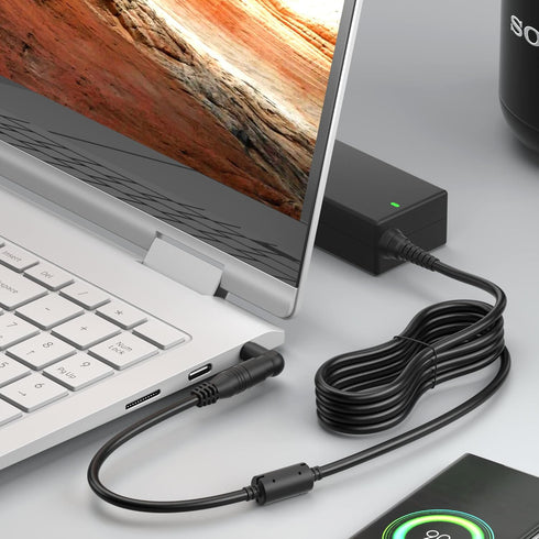 ZOZO Universal Laptop Charger, 90W AC Adapter for HP Dell Lenovo Acer Samsung with 17 Tips