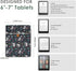 Clezolraa 6-7 inch 6.8"-7" 2024, 6" 2024/2022, Kindle Sleeve Pouch for Kindle Paperwhite Kindle Colorsoft, Oasis