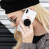 PENGY-49 Multi-Function Cell Phone Stand, Expanding Grip for Smartphones and Tablets, White Black Purple Pink Heart (4