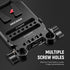 NEEWER V Mount Battery Plate, Dual 15mm Rod Clamps, Metal V Lock Battery Mounting Plate for Camera Rig Cage