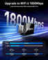 USB WiFi Adapter for Desktop PC, AX1800 WiFi 6 Adapter, 5GHz 2.4GHz USB 3.0 Wireless Network Adapter for Desktop