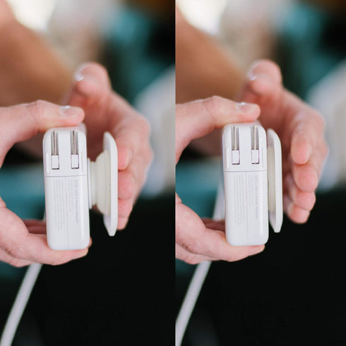 Fuse Reel The Side Kick Collapsible Charger Organizer and Travel Accessory,Usb-c, Compatible with MacBook and PC