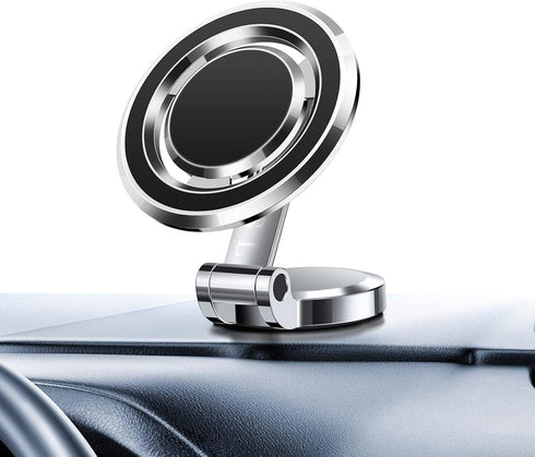 Magnetic Car Phone Holder for MagSafe, 360° Adjustable Magnetic Mount, Compact Design for iPhone 14 13 12 Pro Max Plus