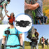 Heavy Duty Camera Backpack with Waist Shoulder Strap, Quick Release Buckle Holder Clip Mount for DSLR Video Gopros