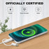 3 in 1 Charge & Sync Cable for Phone 15/14, iPad, HTC, LG, Samsung Galaxy, Sony Xperia and More (2 Pack, 3.4ft)