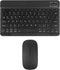 Ultra-Slim Bluetooth Keyboard and Mouse Combo - Rechargeable Wireless Set for PC, Tablet, and Smartphone