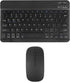 Ultra-Slim Bluetooth Keyboard and Mouse Combo - Rechargeable Wireless Set for PC, Tablet, and Smartphone