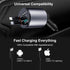 Retractable Car Charger 4 in 1 Fast Charge USB C Adapter with Retractable Cord 100W for iPhone 15 Pro Max Plus