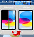 10th (10 2022) /A16 (2025) A2696 A2757 A2777 A3162 |A3354 A3355 A3356 10.9" for iPad Generation Gen Screen Repair