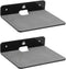 TXEsign Wall Shelves Speaker Shelves 2 Pack, Small Mount for Bluetooth Speaker, Webcam, Toy Display