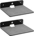 TXEsign Wall Shelves Speaker Shelves 2 Pack, Small Mount for Bluetooth Speaker, Webcam, Toy Display