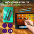 Stylus Pens for Touch Screens, 100 Pieces Universal Colorful Long Metal Touch Screen Pens for iPad, iPhone, Android,