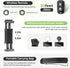 Aureday Phone Tripod, 82" Tripod for iPhone with Flexible Gooseneck, Wireless Remote and Phone Holder, Extendable Stand