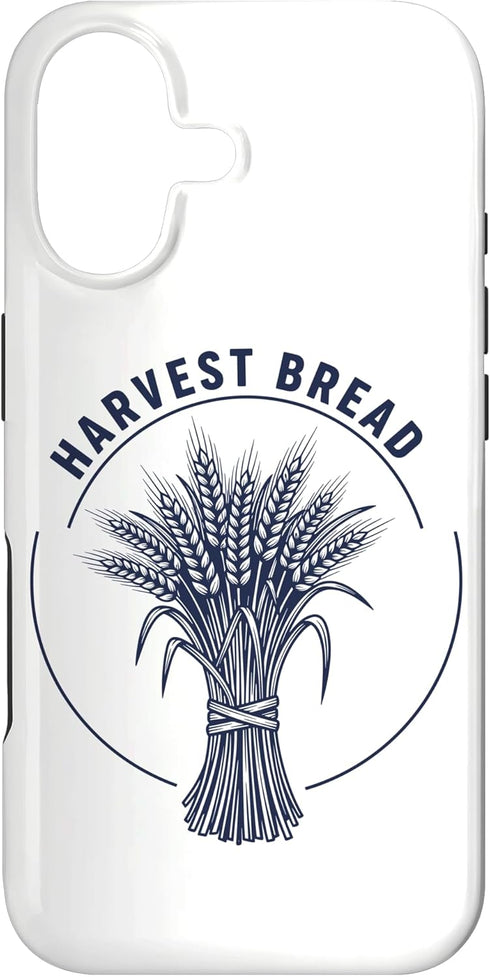 Grain and Hearth Harvest Wheat Bread Bakery Emblem Design Case for iPhone 17