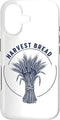Grain and Hearth Harvest Wheat Bread Bakery Emblem Design Case for iPhone 17