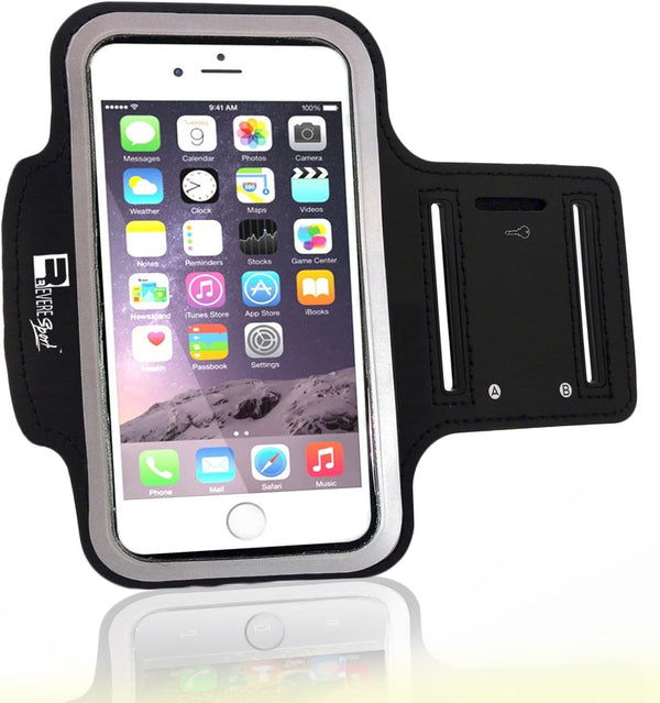 RevereSport Running Armband for iPhone SE 2020/SE 2022 with Fingerprint ID Access, Sports Phone Holder