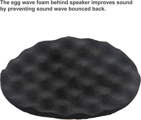 RECOIL SPB69 Foldable Silicone 6 X 9” Car Speaker Baffle Kits - Sound Quality Improvement and Protection, One Pair