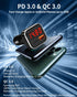 USB C Car Charger Adapter with Volt Meter, 30W Cigarette Lighter Adapter with Voltmeter, Fast Charging for iPhone 15