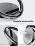 Lamicall Cell Phone Ring Holder Stand - 360° Rotation Polished Metal Grip, Phone Finger Kickstand for iPhone 16/15/14