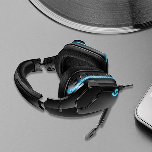 Replacement Ear Pads for Logitech G533 G633 G935, GVOEARS Ear Cushions Compatible with Logitech Headphones (Black)