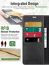 OCASE Google Pixel 8 Wallet Case, PU Leather Flip Folio Case with Card Holders, RFID Blocking, Shockproof TPU Inner