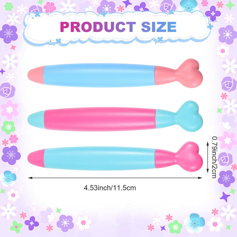 Gjinxi 3 Pack Kid-Friendly Stylus Pens for Touch Screens, Capacitive Stylus Pens with Durable Rubber Tips, Tablet