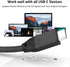 UseBean 2Pack USB C to USB C Cable 1.5FT, 100W 3.2 Gen 2X2 20Gbps Data Cable, 4K Video, Type-C PD Fast Charging for