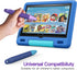 Kid-Friendly Pens for Touch Screens - 2 Pack of Purple and Blue Stylus Pens Compatible with Kindle, iPad, iPhone