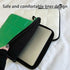 Puffy Laptop Sleeve 15-16 Inch White, Waterproof Carrying Case Bag for Women, Compatible with MacBook Pro