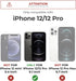Dexnor 12 12 for iPhone & iPhone Pro Case with Slide Camera Cover & Adjustable Kickstand & Built-in Screen