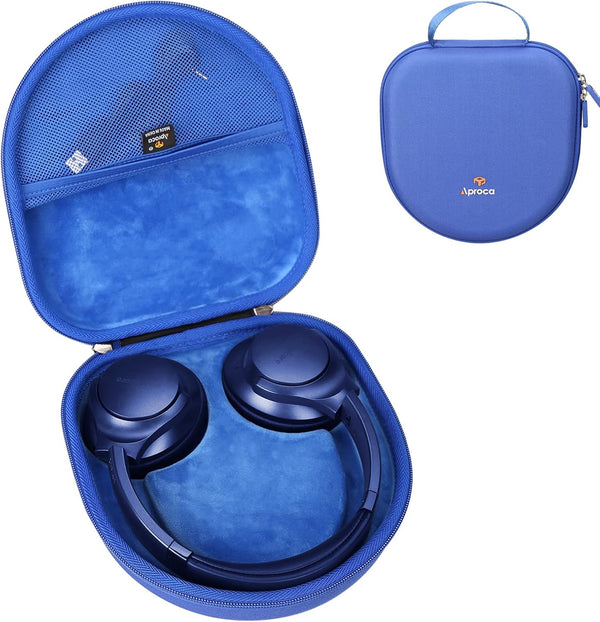 Aproca Hard Travel Case for Soundcore Anker Life Q20 Noise Cancelling Headphones - Blue, Durable & Protective.